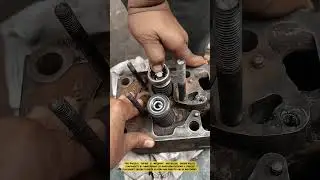 Installing Engine Valves using Manual Precision Technique &ndash; Good Tools and Machinery in Daily Work