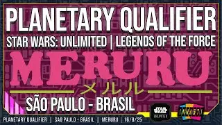 PLANETARY QUALIFIER | MERURU SAO PAULO | STAR WARS UNLIMITED BRASIL | TRANSMISS&Atilde;O COMPLETA