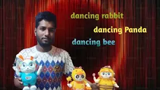 Dancing rabbit 🐰 dancing 🐝 and dancing Panda 🐼😱 subscribe please 🥺#rajshahitoyshop