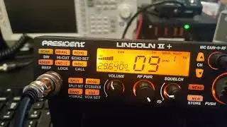 10 Meter Repeater and Dual watch function on a New President Lincoln 2+