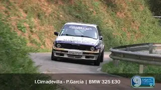 Nacho Cimadevilla - Pedro García en el rallysprint de Carbayin 2025 | BMW E30