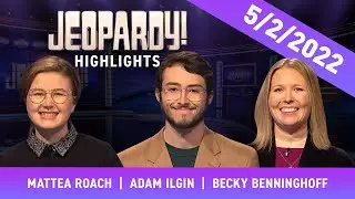 Mattea Roach Takes Center Stage | Daily Highlights | JEOPARDY!