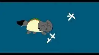 Taco Cat in The Style of Nyan Cat