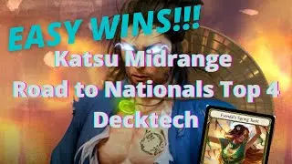 STRONGEST NOOB DECK!!! Katsu Midrange Decktech RTN Top 4