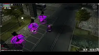 [NEW] Ran online Skill Effect Archer  purple  back [DEX POW] Effect