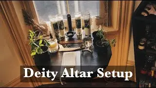 Deity Altar Setup || The Year of the Witch Day 129 of 366