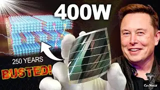 Новые гибкие солнечные панели мощностью 400 Вт, рассчитанные на 250 лет эксплуатации, превзойдут солнечные панели Tesla в Техасе!