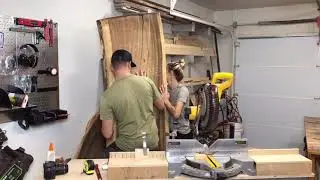 Monkey Pod Slab Prep