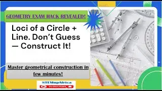Construction of a Triangle from Loci of a Circle and a Line &ndash; Step-by-Step Geometry