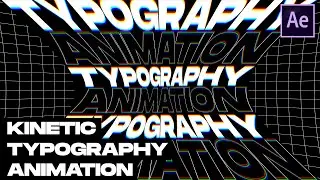 Kinetic Typography Animation | After Effects Tutorial