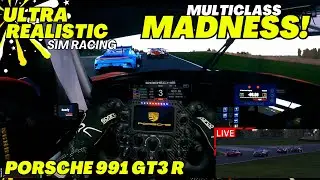 MY FIRST IRACING MULTICLASS RACE - ULTRA REALISTIC POV!