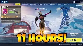 11 Hours Of Infinite Dab Emote On Fortnite