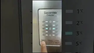 Samsung convertible fridge setting// 🙏 #samsung #thechandniinfo