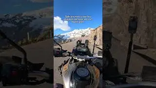 Viajar en moto tiene un sabor &uacute;nico cuando el camino te regala paisajes tan imponentes 🏔️