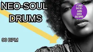 Neo Soul Drum Loop 90 BPM | Classic Chill Vibe | Royalty Free Drum Loop