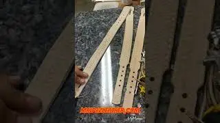 Tooled leather dog collars