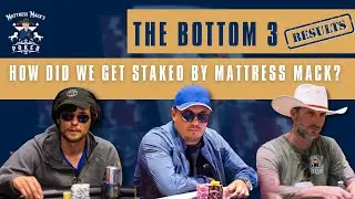 How did we get staked by Mattress Mack? Poker Stable Results [The Bottom 3]