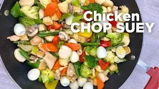 Quick and Easy Chicken Chop Suey with Tofu Recipe