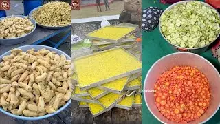 Surat’s Biggest Wedding Buffet for 2000 Guests 🤯 | Massive Shaadi Wala Khana & Bulk Cooking