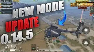 PUBG MOBILE Update 0.14.5 Helicopter Mode Coming ! Full Gameplay