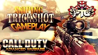 Advanced Warfare Trickshot Montage/Sniper Gameplay - FTG Gaming