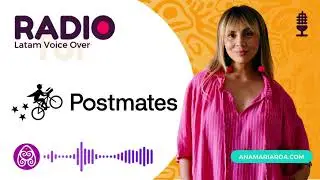 Ana Maria Roa - Postmates Promo Radio Spot (Hamburguesa) | Spanish Voice Over Talent