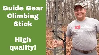 REVIEW  Guide Gear Full Step Climbing Stick Ladder for Tree Stands,  Hunting Gear, Full Step, 25&rsquo;