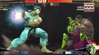 UltraSF4 🇧🇪 Ryu vs 🇬🇧 M.Bison 5th Round