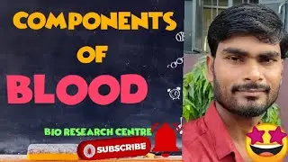 components of Blood.Bio Research Centre.Teacher Mr.Arjun...