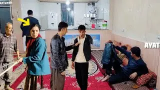 Conflict between two brothers: Ayat's disagreements with Abbas staying in the rented house. Differen
