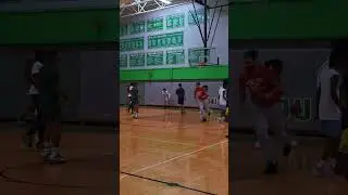 SHIFTY Big Man Makes DEFENDER Look Crazy with this Move. #basketball #hoops #nba #shorts 🏀🏀🏀