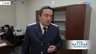 Toshkent shahri I Ortga qaytmas islohotlar (08.01.2026)