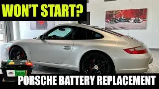 How to Change a Porsche Battery | 911, Cayman, Boxster