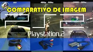 PS2  + CABO - AV / COMPONENTE / BITFUNX - Qual fica melhor?