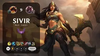 Sivir ADC vs Xayah - KR Master Patch 13.21
