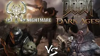 Doom: The Dark Ages - Doomslayer VS 9 Agaddon hunters [NIGHTMARE]
