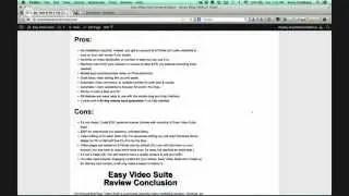 Easy Video Suite Video Player Review