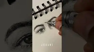 Drawing beautiful eyes ✨ #shorts #eyedrawing #eyesketch #tutorial #artwork