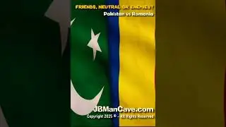 ROMANIA vs PAKISTAN Friends Enemies or Neutral? JBManCave.com #Shorts