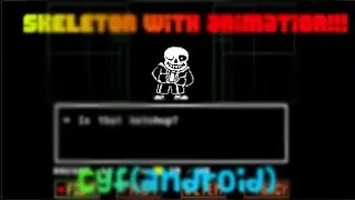 Skeleton with animation!!! | CYF(android)