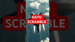 NATO Jets Scramble As Russia Violates Estonia ✈️ #shorts