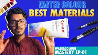Art Materials You Need for Water Colour Painting // Water Colour Mastery EP-01
