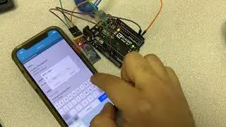 Controlling an LED using Bluetooth