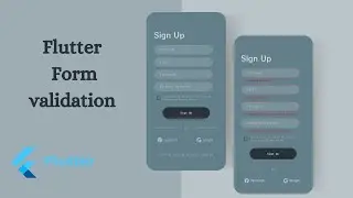 Flutter Form validation for beginners in 5 minutes