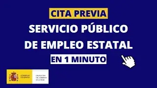 🏢 C&oacute;mo pedir cita en el Servicio de Empleo P&uacute;blico Estatal (SEPE)