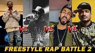 Indian Rapper Freestyle Rap Battle 2 | Emiway vs Raftar vs Muhfaad vs Divine