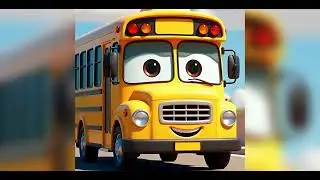 Wheels on the Bus 🚌 Animal Ride | Fun Kids Song