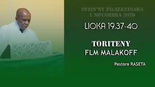 2020 11 01 Fetin'ny Filazantsara toriteny Lioka 19 37 40 Pastora Raseta FLM Malakoff