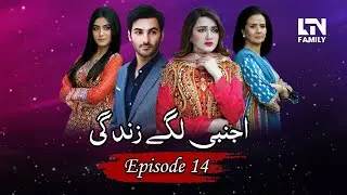 AJNABI LAGE ZINDAGI (اجنبی لگے زندگی) - Episode 14  [English Subtitles] - Momina Iqbal, Arslan Asad.