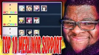 TOP 10 MERLINOR SUPPORTER HEROES IN 7DS GRAND CROSS PVP!